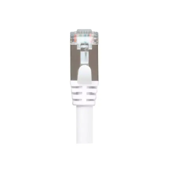 Monoprice Cat7 Ethernet Network Patch Cable - 2 feet - White | 26AWG, Shielded, (S/FTP) - Entegrade Series