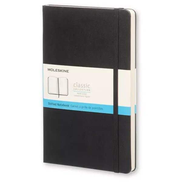 Moleskine Dotted Notebook - Black Hardcover