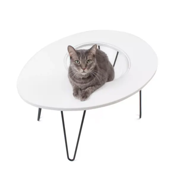 Hauspanther NestEgg Cat Lounge - White