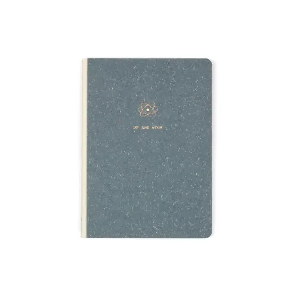 Denik Hardbound Canvas Notebook Up & Atom Lined