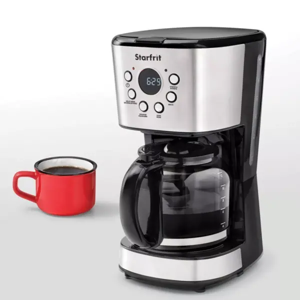 Starfrit 12-Cup Coffee Maker - Black