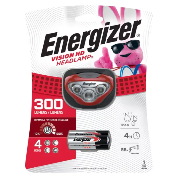 Energizer Vision LED HD Headlamps and Wearable Lights