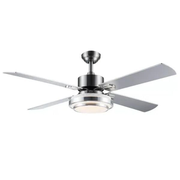 51" LED 4-Blade Soren Integrated Ceiling Fan - River of Goods