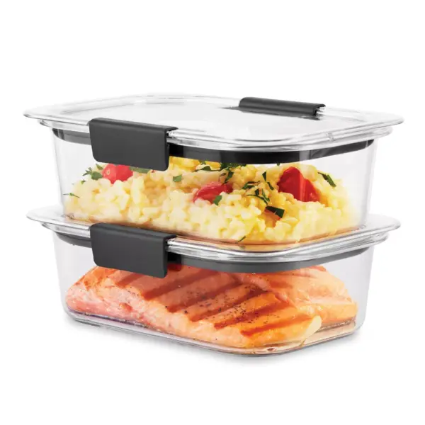 Rubbermaid 3.2 cup 2pk Brillance Food Storage Container