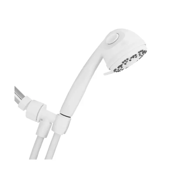 PowerSpray Hand Held Shower Head 5-mode White- Waterpik