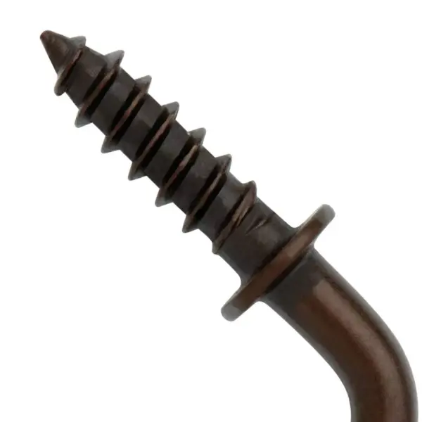 Arrow 18pk 1-1/4" Steel Cup Hook in Oil Rubbed Bronze