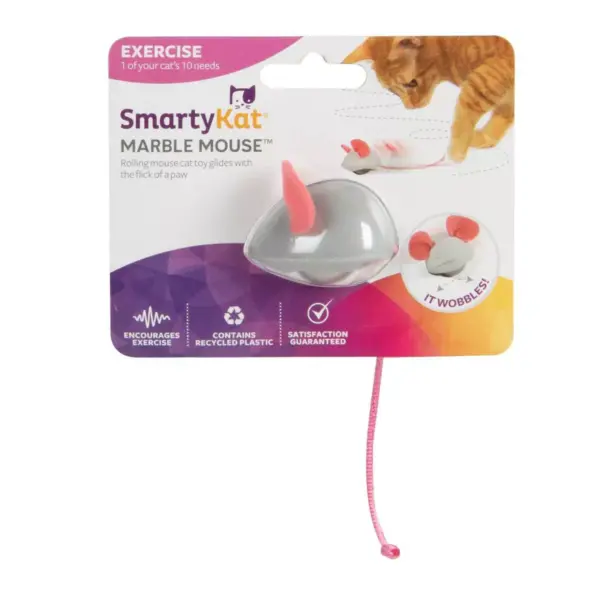 SmartyKat Marble Mouse Roller Cat Toy