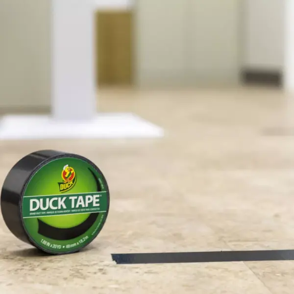 Duck 1.88" x 20yd  Duct Industrial Tape Black