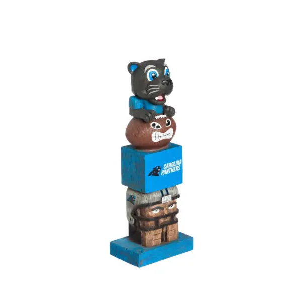 Evergreen Team Sports America NFL Carolina Panthers Tiki Totem