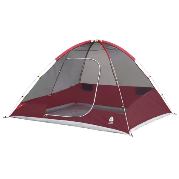 Sierra Designs Deer Ridge 6 Person Dome Tent - Red