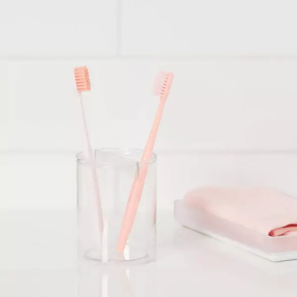 Solid Toothbrush Holder Clear - Room Essentials™