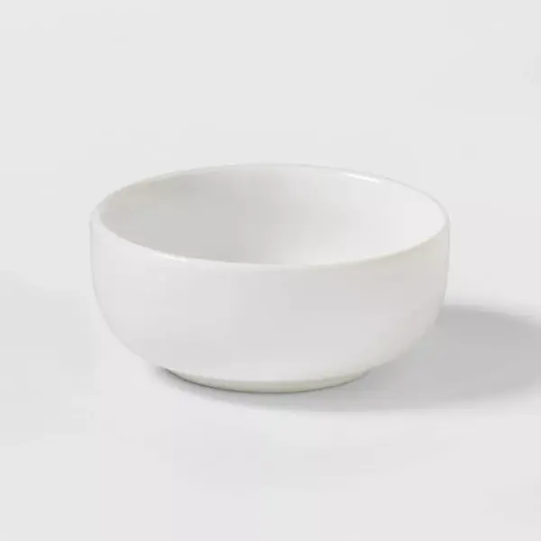 3oz Porcelain Dip Bowl White - Threshold™