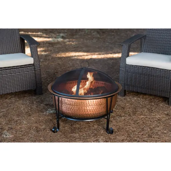 Palermo Copper Fire Pit - Fire Sense