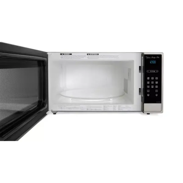 Panasonic 1.6 cu ft Cyclonic Inverter Microwave Oven - Silver