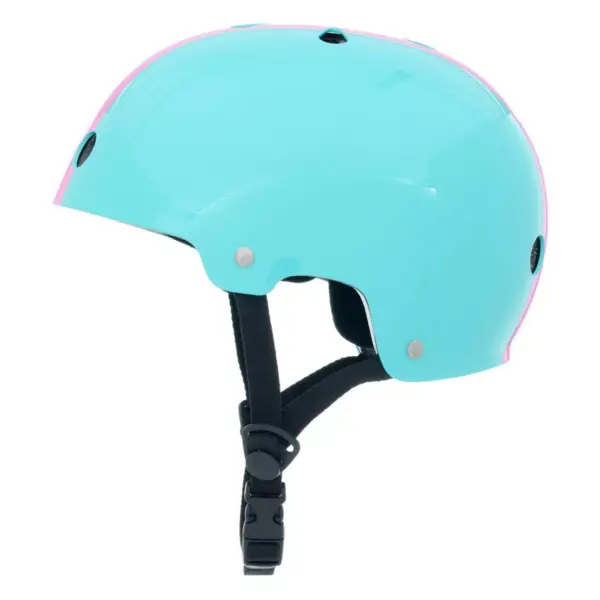 Nutcase Stripe Kids' Helmet -  Teal