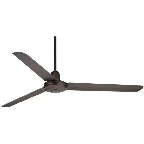 60" Casa Vieja Modern Industrial Outdoor Ceiling Fan Remote Control Oil Rubbed Bronze Damp Rated for Patio Porch