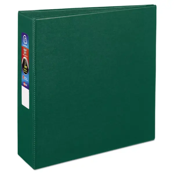 Avery Heavy-Duty Binder with One Touch EZD Rings 11 x 8 1/2 3" Capacity Green 79783