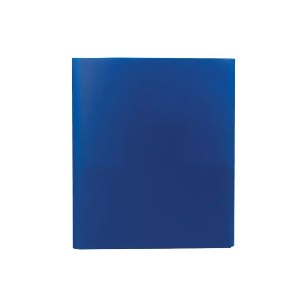 Staples Tri-Fold Pocket Folder Dark Blue 951442