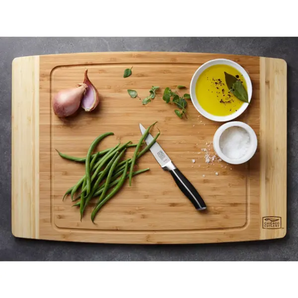 Chicago Cutlery Woodworks 14"x20" Bamboo Cutting Board