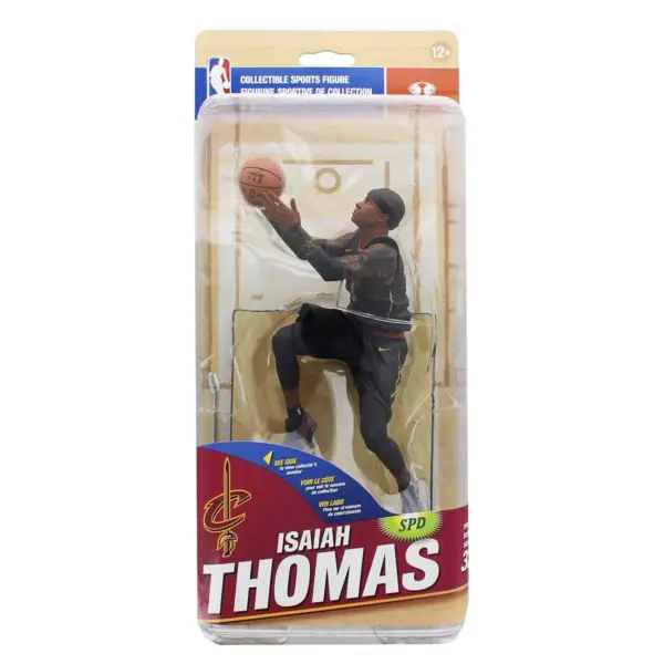 Mcfarlane Toys Cleveland Cavaliers McFarlane NBA Series 32 Action Figure: Isaiah Thomas (Black Jersey Variant)