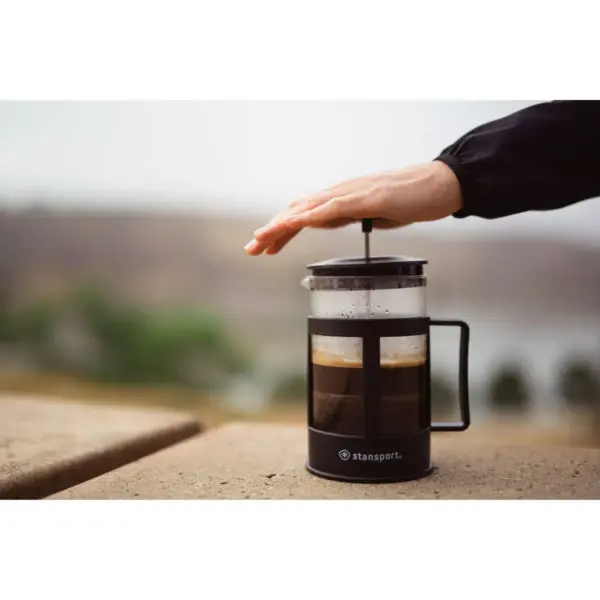 Stansport French Coffee Press 4 Cup Black