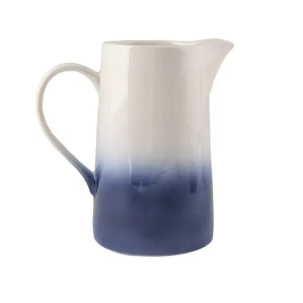 36oz Ceramic Ombre Beverage Pitcher Blue - Thirstystone