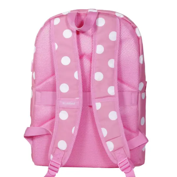 Rockland 17'' Classic Laptop Backpack - Pink Dot