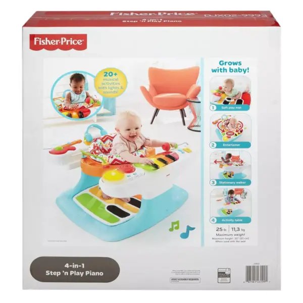 Fisher-Price 4 in 1 Step n Play Piano