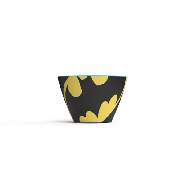 Batman 3pc Melamine Dinnerware Set - Zak Designs