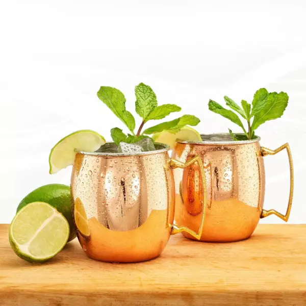 Old Dutch 16oz 2pk Copper Moscow Mule Mugs