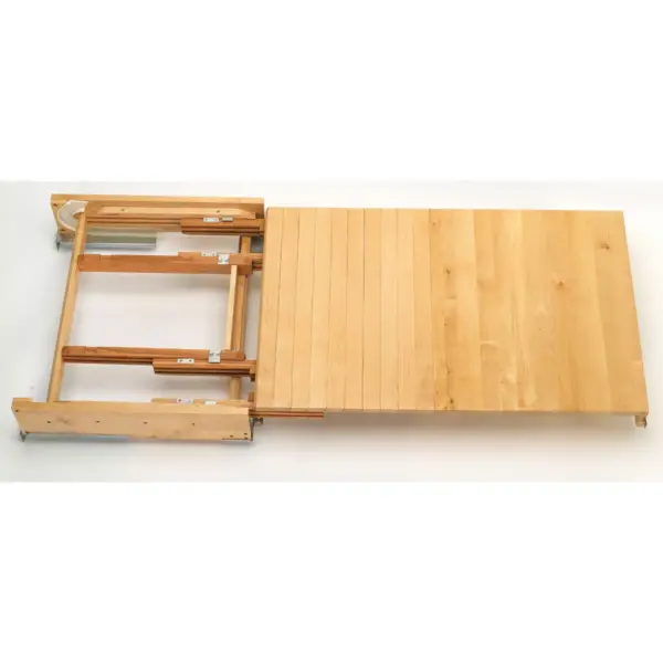 Rev-A-Shelf 4TT-2133-1 31.75 Inch Wood Pull Out Tambour Table Kitchen Counter Extension with Slide for 24 Inch Drawers, Natural Maple