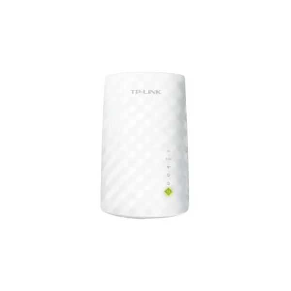 TP-LINK RE200 IEEE 802.11ac 750 Mbit/s Wireless Range Extender - 2.40 GHz, 5 GHz - 1 x Network (RJ-45) - Ethernet, Fast Ethernet - Wall Mountable