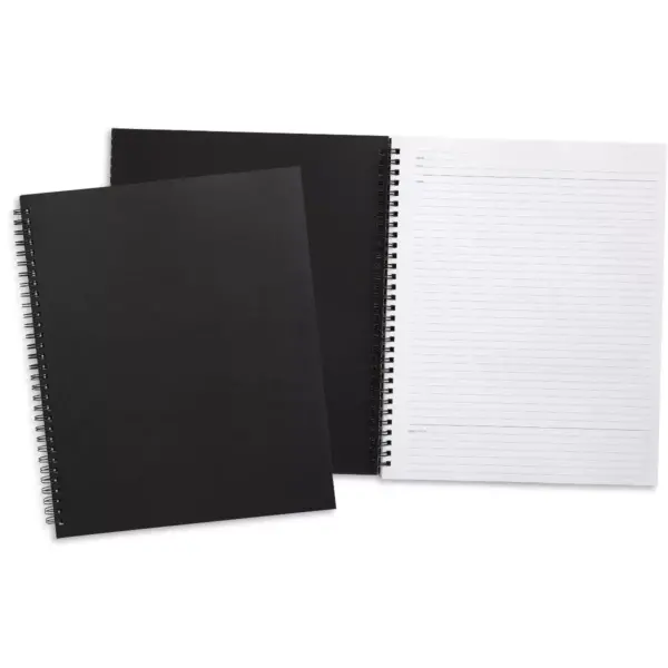 MyOfficeInnovations Large Soft Cover Meeting Notebook, Blk TR54985 24377312