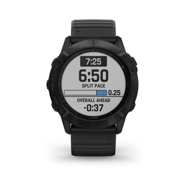 Garmin fenix 6X Pro Black - Black Band