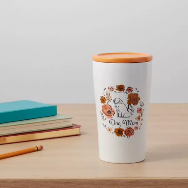 10oz Stoneware Dog Mom Tumbler with Lid - Opalhouse™