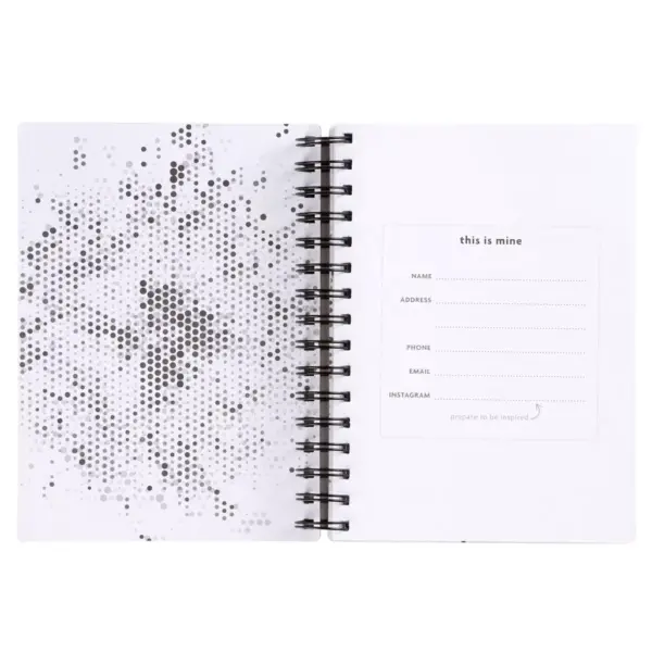 Blank Goal Planning Journal Dark Gray - fitlosophy