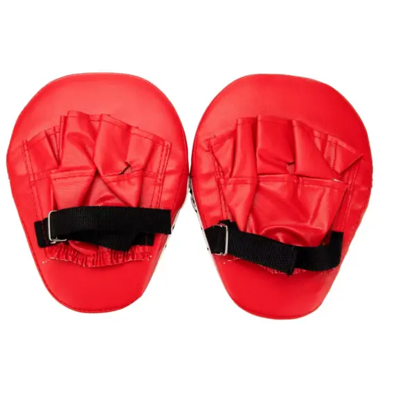 Mind Reader Boxing Mitt, Set of 2 Mitts, Red/Black