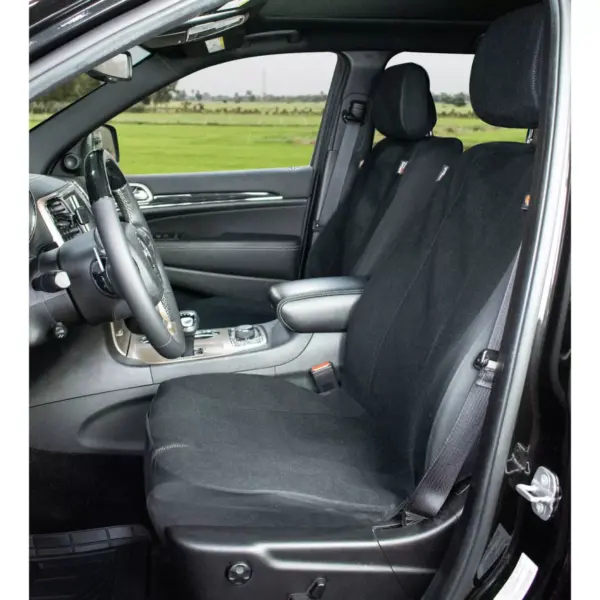 Dickies 2pc Custom LB Blair Seat Cover Automotive Interior Covers And Pads Black