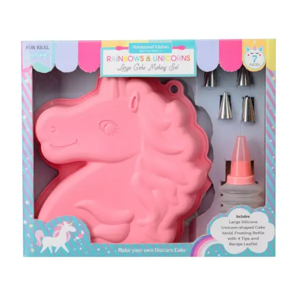 Handstand Kitchen Rainbows and Unicorns Unicorn Cake Making Set