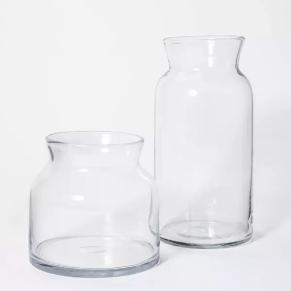 14" x 7" Tall Glass Vase - Threshold™ designed with Studio McGee