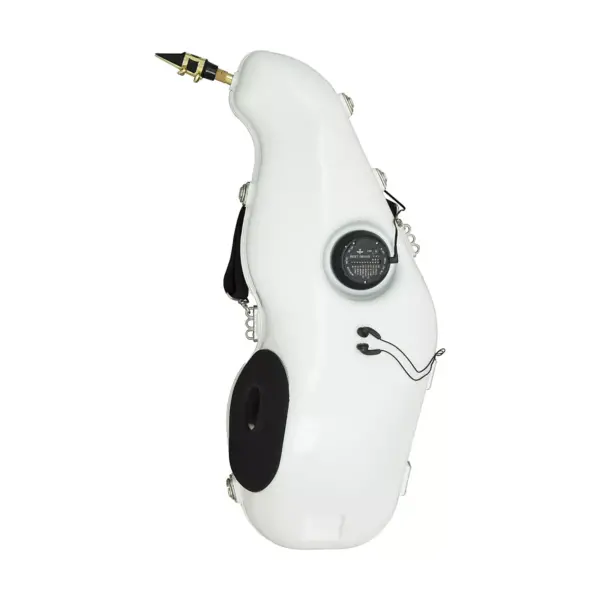 e-Sax Practice Mute System for Alto Saxophone II White