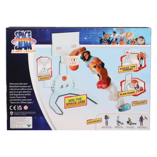 Space Jam: A New Legacy - Super Shoot & Dunk Playset with LeBron James Figure