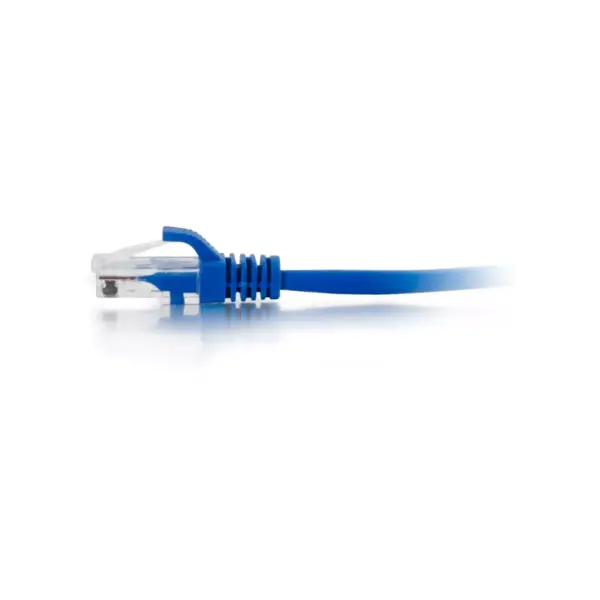 C2G 10ft Cat5e Snagless Unshielded (UTP) Network Patch Ethernet Cable-Blue - Category 5e for Network Device - RJ-45 Male - RJ-45 Male - 10ft - Blue