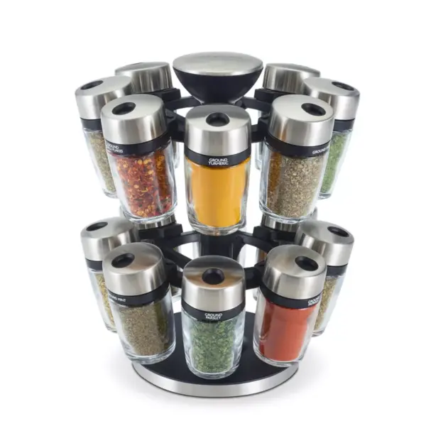 Cole & Mason 16 Jar Spice Rack Carousel