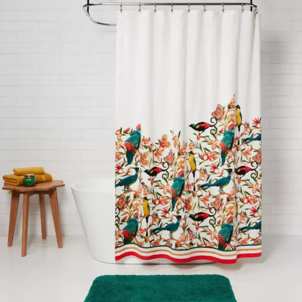 Flora/Bird Shower Curtain - Opalhouse™