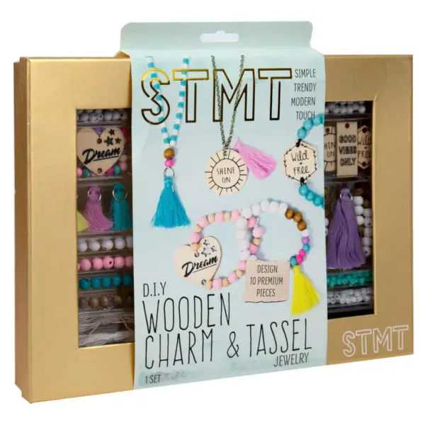 STMT Wooden Charm and Tassel Craft Kit