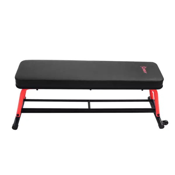 Sunny Health & Fitness Power Zone Strength Flat Bench