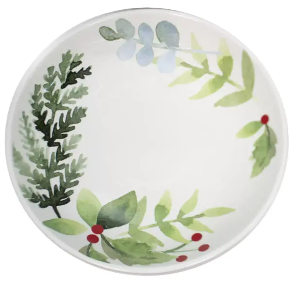 Tabletop 13.25" Winter Berry Serving Bowl Christmas Holly Berry Park Designs  -  Serving Bowls