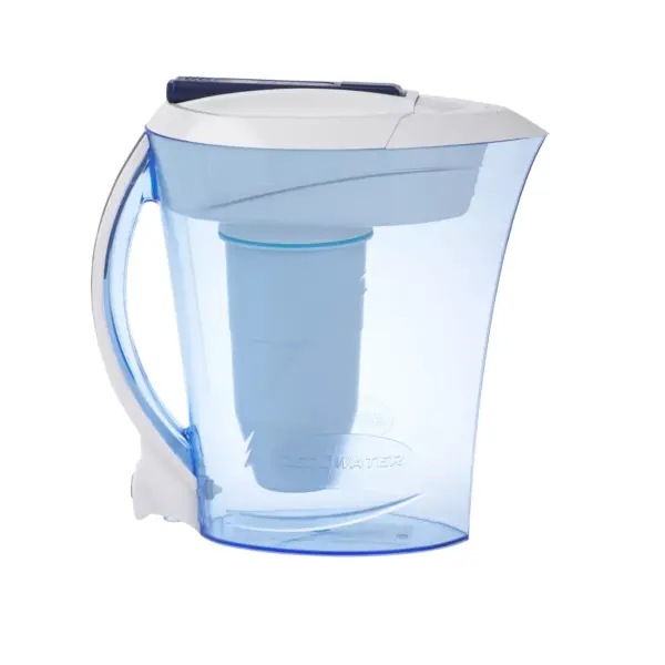 ZeroWater 10 Cup Ready Pour Pitcher with Free TDS Light-Up Indicator (Total Dissolved Solids)