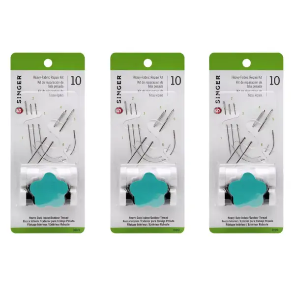 Singer 3pk Heavy Fabric Repair Kit